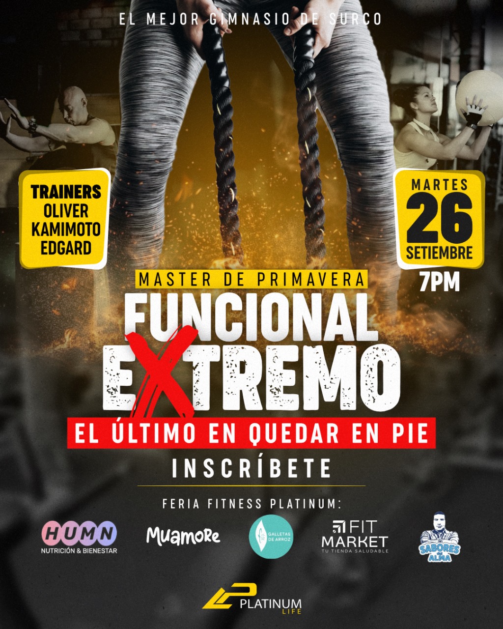 Lee más sobre el artículo Activación Humn el Platino Gym de Surco