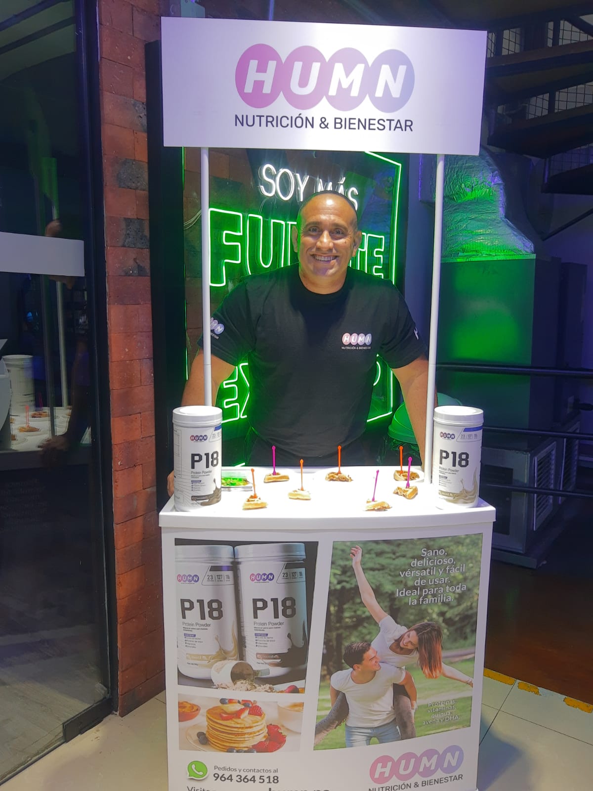 Lee más sobre el artículo Activación Humn el XFLY Studio Fitness